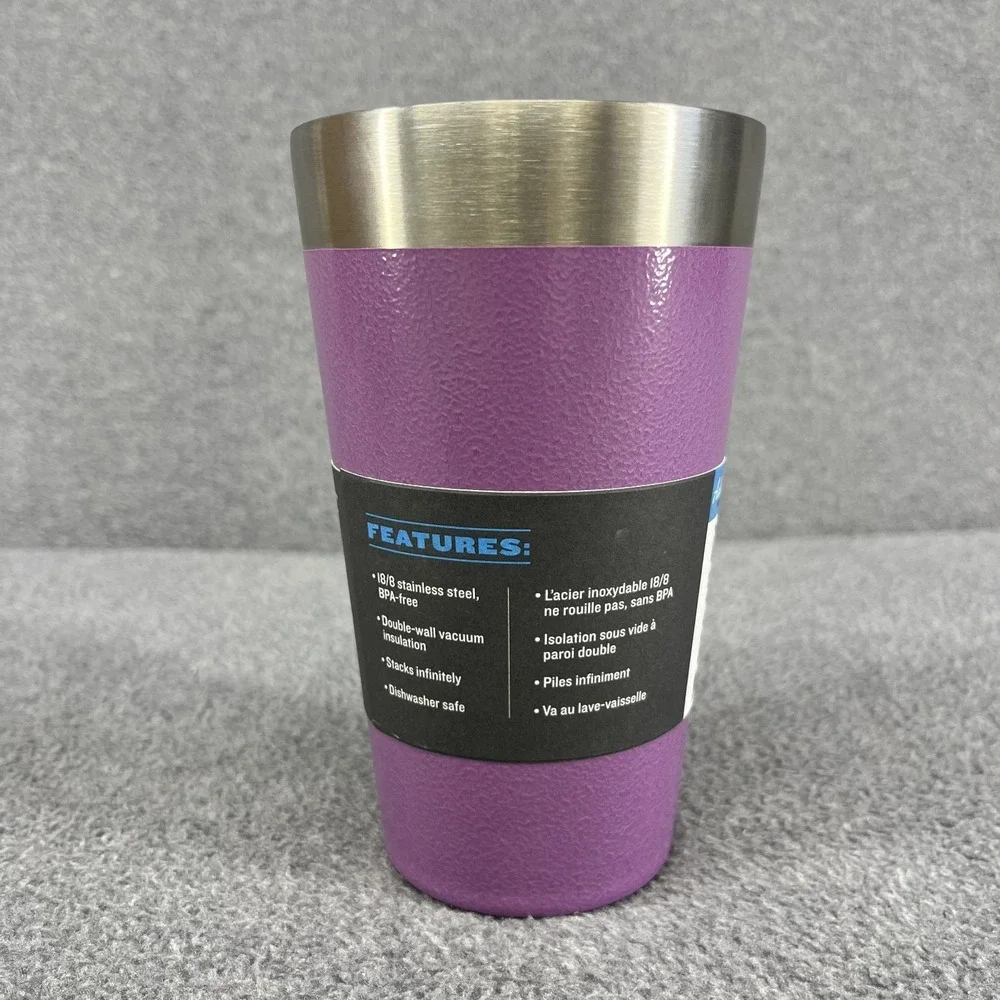 Stanley 40 oz Quencher H2.0 Tumbler Hammertone Lilac & Beer‎ Pint 16 oz Purple